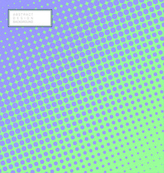 Abstract geometric halftone pattern color vector