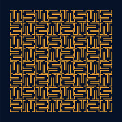 abstract pattern with border frame vector image