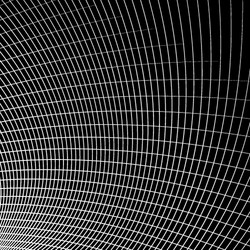 grid - mesh of dynamic curved lines abstract vector image