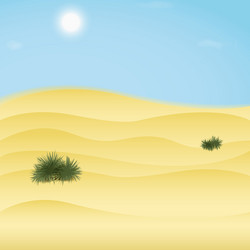 Deep western desert Royalty Free Vector Image - VectorStock