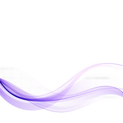 Abstract smooth color wave curve flow blue vector