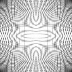 grid of distorted dynamic lines repeatable curved vector image