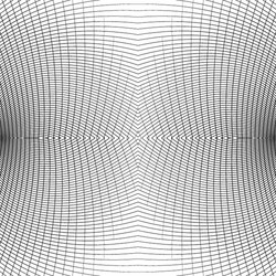 Grid of distorted dynamic lines repeatable curved vector