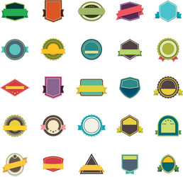 Ribbons set Royalty Free Vector Image - VectorStock