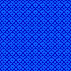 blue repeating heart pattern design background vector image