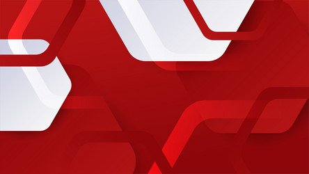 Red and white shiny hi-tech motion background Vector Image