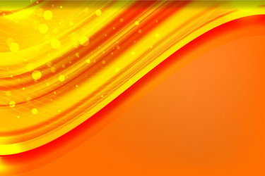 abstract wavy background with bokeh lights vector image