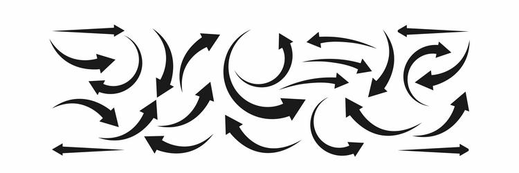 arrow icon refresh reload rotation vector image