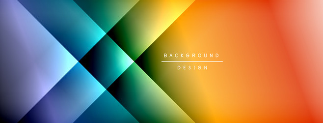 abstract geometric pattern gradient colors blend vector image