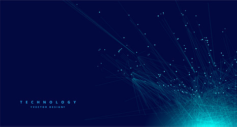 Digital Data Network Background vector image