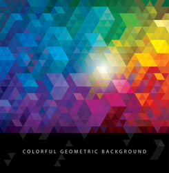 Dynamic Geometric Pattern vector image