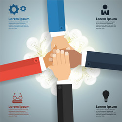 Business people working office corporate team Vector Image