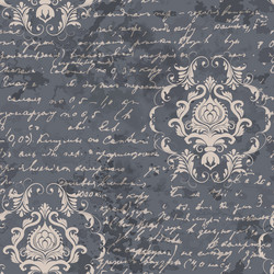 Damask Watercolor Pattern Vector Image