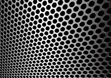 abstract silver circle mesh 3d background vector