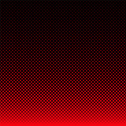 geometrical halftone square pattern background vector image