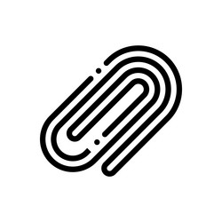 papers icon thin linear style design isolated vector image