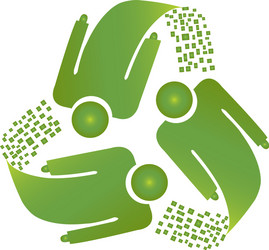 Teamwork & Collaboration Icon Royalty Free Vector Image