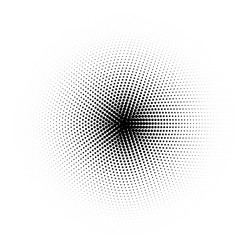 retro style dotwork background abstract vector image