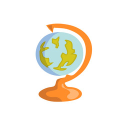 Earth globe icon set Royalty Free Vector Image