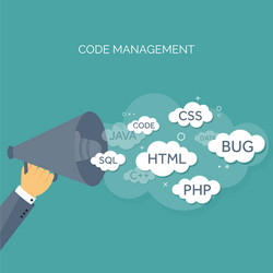 Coding & Software Development vector image