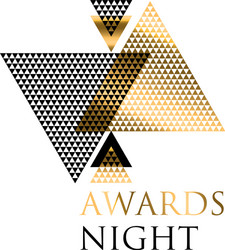 triangle geometry abstract for header invitation vector image