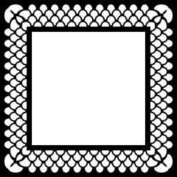 Square pattern for frame vector