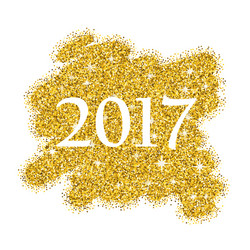 Gold glitter sale background for poster abstract vector