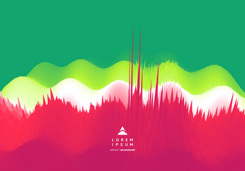 abstract wavy background dynamic effect color vector image