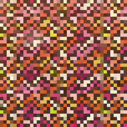 8-bit pixel abstract mosaic pattern vector image