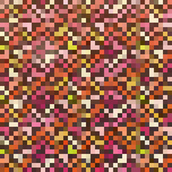 8-bit pixel abstract mosaic pattern vector