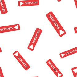 subscribe button icon seamless pattern background vector image