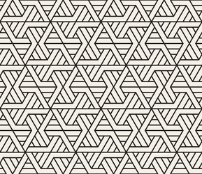 Geometric Triangle Pattern vector image