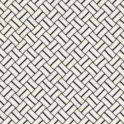 hand drawn seamless repeating pattern with lines vector image