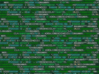 program code shimmering colorful background vector image