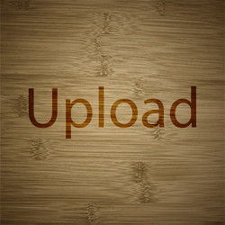 upload icon symbol flat modern web design vector image
