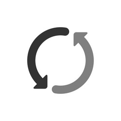 loading progress or load circle icon vector image