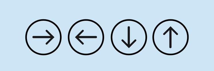 arrow icon refresh reload rotation vector image