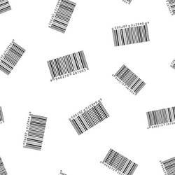 Barcode product distribution icon seamless vector