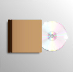 Music cd case Royalty Free Vector Image - VectorStock