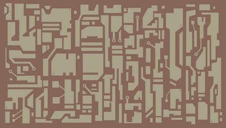 hi-tech pattern vector image