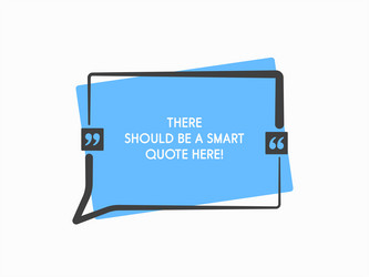 quote frame blank text boxes message vector image
