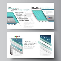 Business templates in hd format for presentation vector