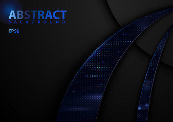 Dark abstract tech background Royalty Free Vector Image