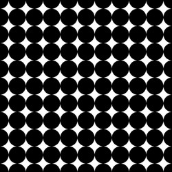 Simple geometric background with circles vector