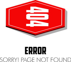 404 error website not found graphic design vector image