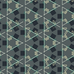 abstract shape simple geometric motif classic vector image