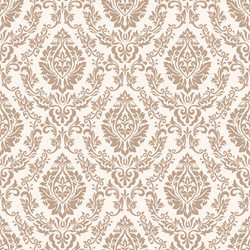 damask seamless pattern background vector image