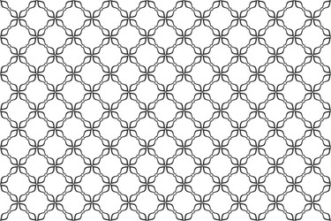 Geometric Lace Pattern - Grey & Black vector image