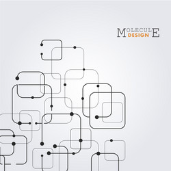 Geometric Lines and Dots Pattern vector image