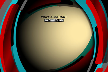 Abstract corporate wavy background Royalty Free Vector Image